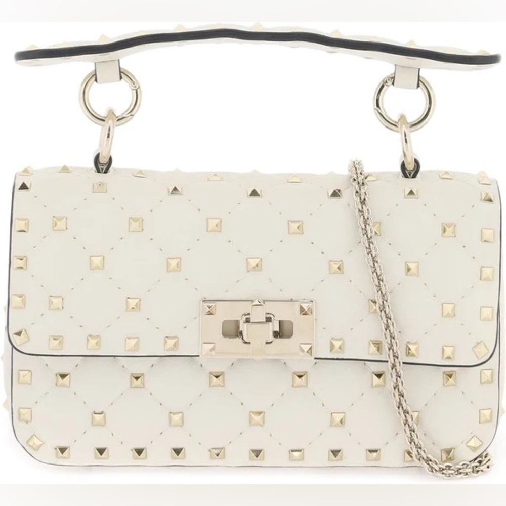 Valentino ROCKSTUD SPIKE SMALL HANDBAG